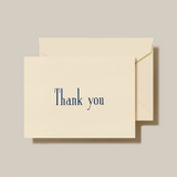 NAVY THANK YOU NOTE