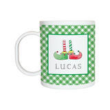 Personalized Christmas Elf Kids Mug