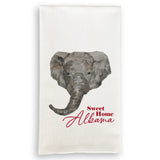 SWEET HOME ALABAMA ELEPHANT TEA TOWEL