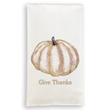 GOLD PUMPKIN TEA TOWEL