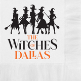 The Witches Of Dallas Paper Cocktail Beverage Napkin