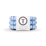 Washed Denim Large Hair Ties