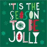 TIS THE SEASON BEVERAGE PAPER NAPKIN