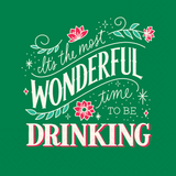 WONDERFUL TIME TO DRINK BEVERAGE PAPER NAPKINS