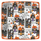 Spooky Neighborhood Paper Dinner Plate