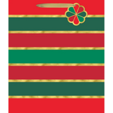 Christmas Pinwheel Jumbo Gift Bag