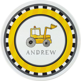 Personalized Dig It Kids Plate