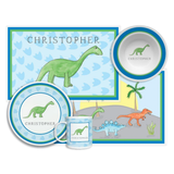 Personalized Dinomite Kids Dinnerware Set