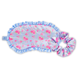 Ditsy Reversible Eye Mask & Scrunchie Set