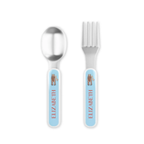 Personalized Down on the Farm Kids Fork & Spoon