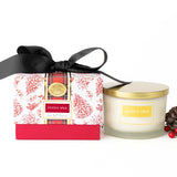 FESTIVE SPICE BOXED 3 WICK CANDLE