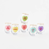 Conversation Hearts Wine Tumbler