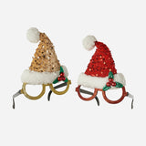 HOLIDAY SANTA HAT GLASSES