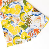 LEMON SANTORINI KITCHEN TOWELS Set of 2