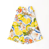 LEMON SANTORINI KITCHEN TOWELS Set of 2
