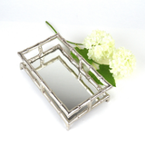 Silver Bamboo Guest Napkin Holder