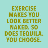EXERCISE BEVERAGE NAPKINS