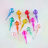 GLITTEVILLE RAINBOW REFLECTIVE FINIAL ORNAMENT