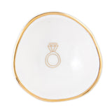 Ring Gold Foil Ring Dishes