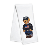 Flag Bear Kitchen Tea Towel