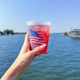 America Flag Frost Flex Cups