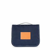 Navy Felix Folding Toiletry Bag