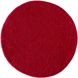 RED FELT PLACEMAT