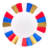 Modern Patriotic Paper Salad Plates