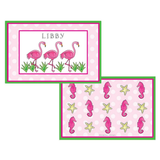 Personalized Flamingo Fun Kids Placemat