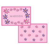 Personalized Flower Power Kids Placemat