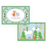 Personalized Forest Friends Kids Placemat