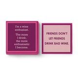 Wine Enthusiast Paper Beverage Napkins