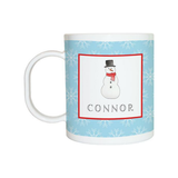 Personalized Frosty Man Kids Mug