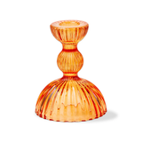Small Orange Ella Taper Holder