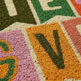 Friendsgiving Coir Door Mat