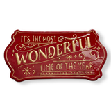 Most Wonderful Time Wall Sign