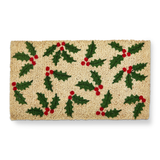 Holly Leaves Coir Mat