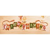 Friendsgiving Wool Felt Garland