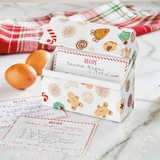 Sweetest Christmas Recipe Card Box