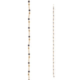 Black, White and Pearl Garland