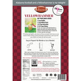 GAME DAY ALABAMA YELLOW HAMMER SLUSH MIX