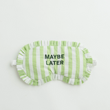 Green Cabana Sleep Mask