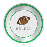 Personalized Game Day Kids Plate