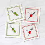 GARNISH SWORDS COCKTAIL NAPKIN SET