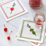 GARNISH SWORDS COCKTAIL NAPKIN SET