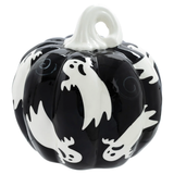 Ghost Ceramic Pumpkin
