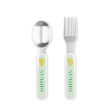 Personalized Going on Safari Kids Fork & Spoon