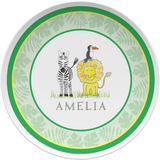 Personalized Going on Safari Kids Plate