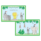 Personalized Going on Safari Kids Placemat