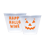 Happy HalloWine 9 oz Frost Flex Cups
